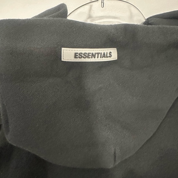 Essentials Hoodie Black - Picture 3 of 5